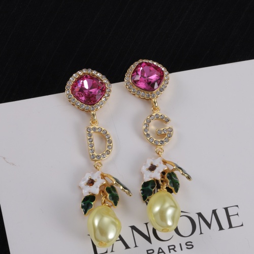 Dolce &amp; Gabbana D&amp;G Earrings For Women #1223971 $32.00 USD, Wholesale Replica Dolce &amp; Gabbana D&amp;G Earrings
