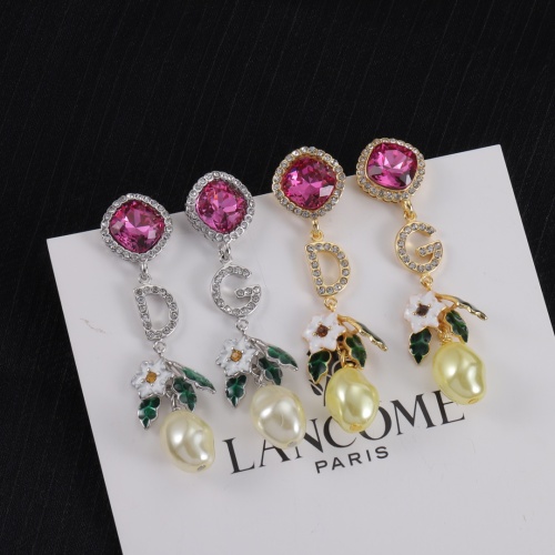 Replica Dolce & Gabbana D&G Earrings For Women #1223971 $32.00 USD for Wholesale