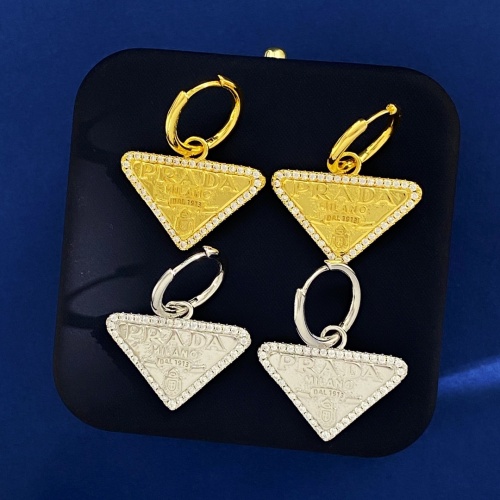 Replica Prada Earrings For Women #1224349 $32.00 USD for Wholesale