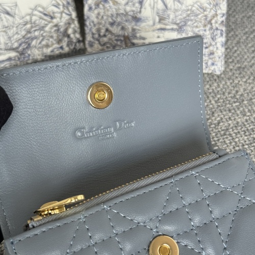 Replica Christian Dior AAA Wallets For Women #1230319 $85.00 USD for Wholesale