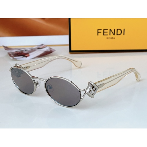 Fendi AAA Quality Sunglasses #1235293 $64.00 USD, Wholesale Replica Fendi AAA Quality Sunglasses