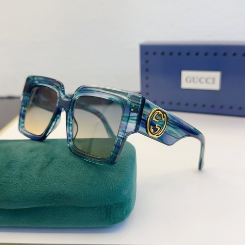 Gucci AAA Quality Sunglasses #1236424 $60.00 USD, Wholesale Replica Gucci AAA Quality Sunglasses