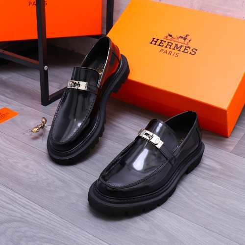 Hermes Leather Shoes For Men #1237312