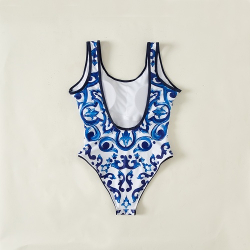 Replica Dolce & Gabbana Bathing Suits Sleeveless For Women #1237593 $41.00 USD for Wholesale
