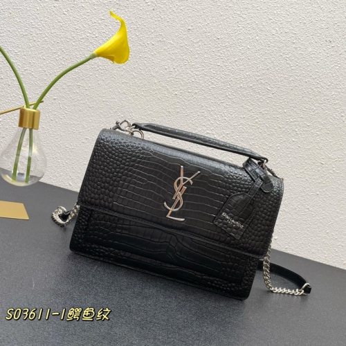 Yves Saint Laurent YSL AAA Quality Messenger Bags For Women #1237919 $102.00 USD, Wholesale Replica Yves Saint Laurent YSL AAA Quality Messenger Bags
