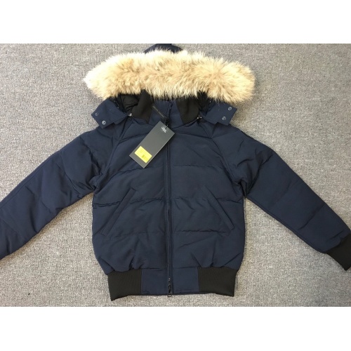 Canada Goose Down Feather Coat Long Sleeved For Women #1242298 $180.00 USD, Wholesale Replica Canada Goose Down Feather Coat