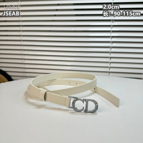 Christian Dior AAA Quality Belts For Women #1245190 $48.00 USD, Wholesale Replica Christian Dior AAA Quality Belts