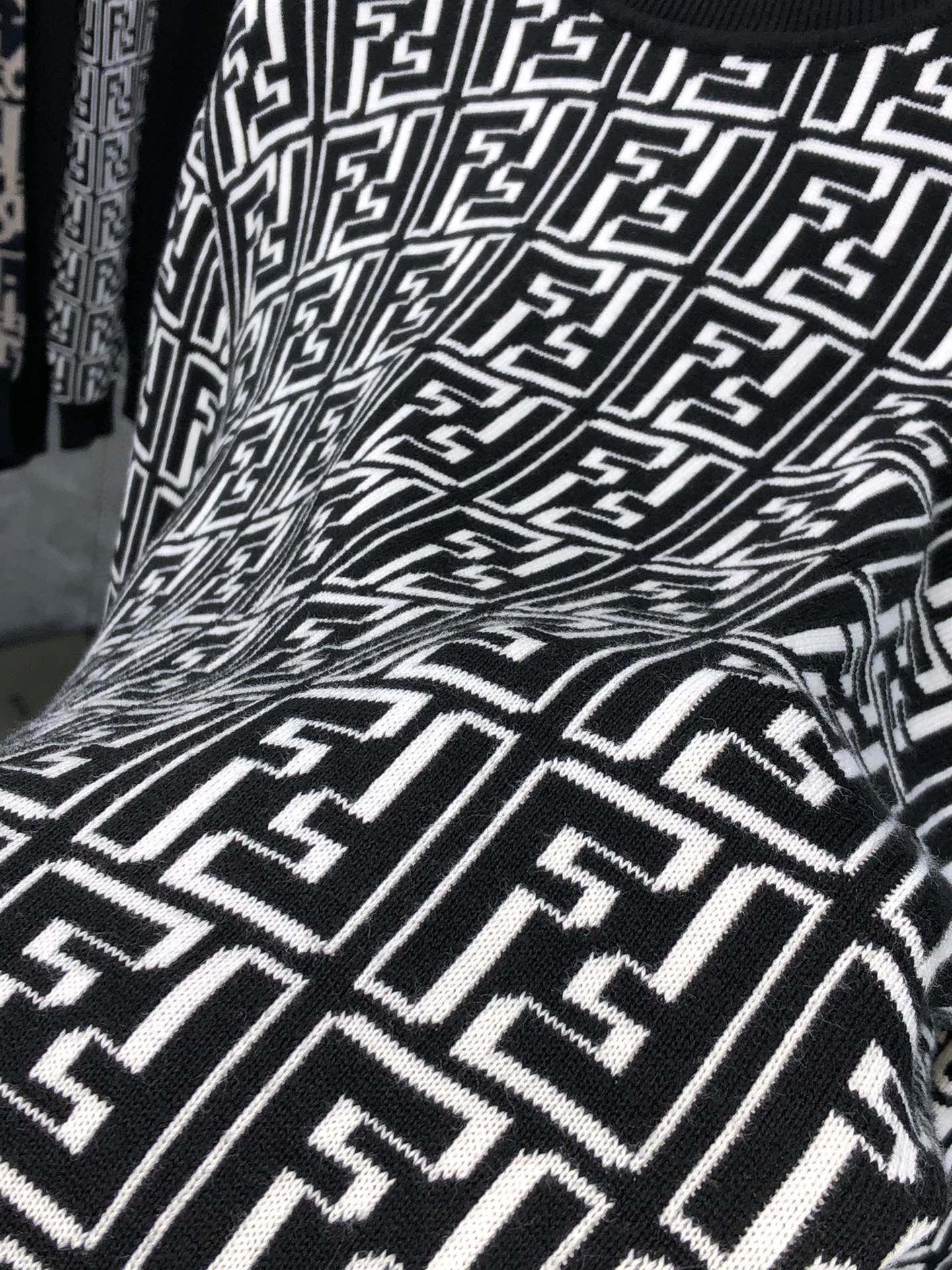 Fendi Sweaters Long Sleeved For Unisex 1243749 64.00 USD, Wholesale