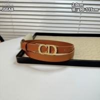 $48.00 USD Christian Dior AAA Quality Belts For Women #1245191