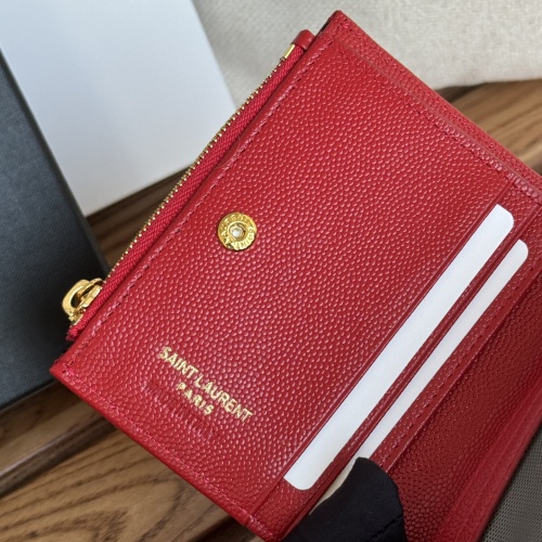 Replica Yves Saint Laurent AAA Quality Wallets #1248602 $85.00 USD for Wholesale