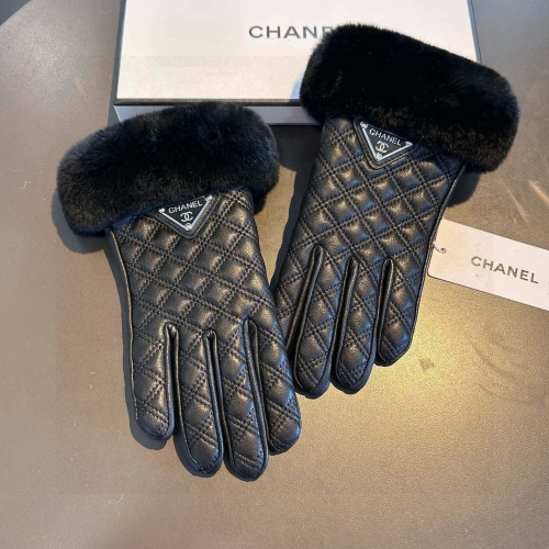 Chanel Gloves For Women #1249319 $45.00 USD, Wholesale Replica Chanel Gloves