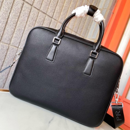 Replica Prada AAA Man Handbags #1249939 $115.00 USD for Wholesale
