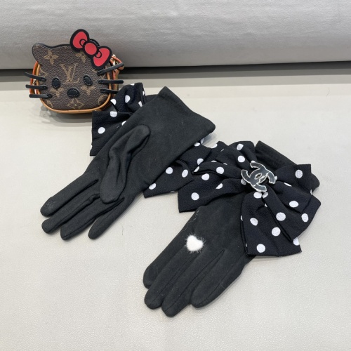 Replica Chanel Gloves For Women #1250703 $40.00 USD for Wholesale