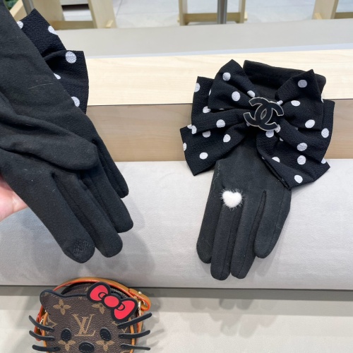 Replica Chanel Gloves For Women #1250703 $40.00 USD for Wholesale