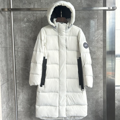 Canada Goose Down Feather Coat Long Sleeved For Women #1251196