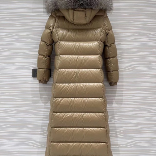 Replica Moncler Down Feather Coat Long Sleeved For Women #1251270 $317.36 USD for Wholesale