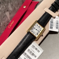 $132.00 USD Cartier AAA Quality Watches In Gold #1255777