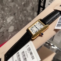 $132.00 USD Cartier AAA Quality Watches In Gold #1255777
