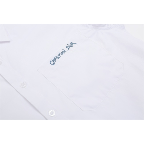 Replica Christian Dior Shirts Long Sleeved For Men #1259226 $42.00 USD for Wholesale