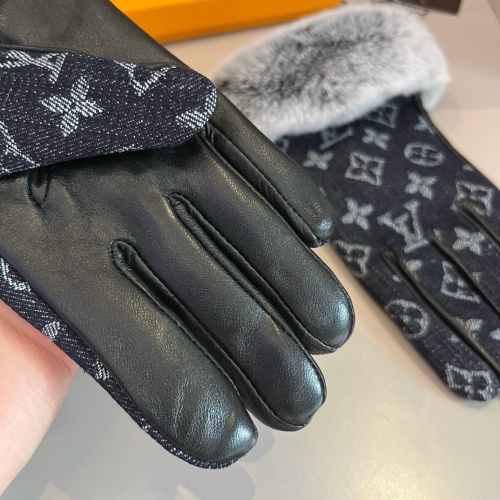Replica Louis Vuitton LV Gloves For Women #1260849 $60.00 USD for Wholesale