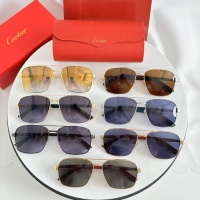 $48.00 USD Cartier AAA Quality Sunglassess #1257556