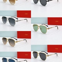 $48.00 USD Cartier AAA Quality Sunglassess #1258791