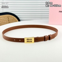 $45.00 USD MIU MIU AAA Quality Belts For Women #1259930