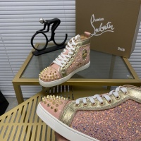 $96.00 USD Christian Louboutin High Top Shoes For Men #1264712