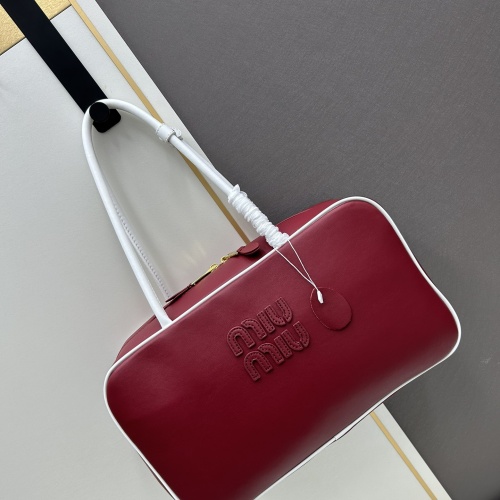 MIU MIU AAA Quality Handbags For Women #1267262 $96.00 USD, Wholesale Replica MIU MIU AAA Quality Handbags