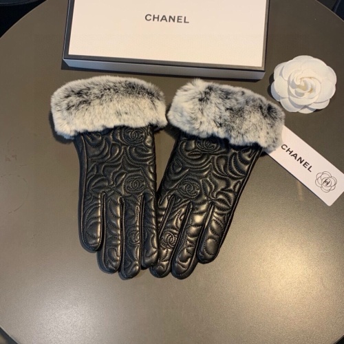 Chanel Gloves For Women #1269561 $45.00 USD, Wholesale Replica Chanel Gloves