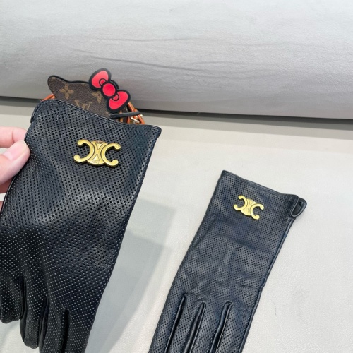 Replica Celine Gloves For Women #1269823 $48.00 USD for Wholesale