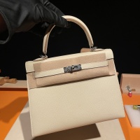 $337.19 USD Hermes AAA Quality Handbags In Silver For Women #1268914