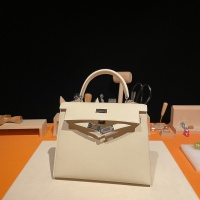 $337.19 USD Hermes AAA Quality Handbags In Silver For Women #1268914