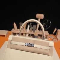 $304.13 USD Hermes AAA Quality Handbags In Silver For Women #1268916