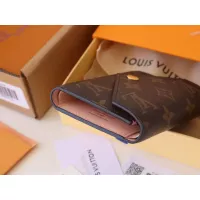 $85.00 USD Louis Vuitton AAA Quality Wallets In Pink #1271134