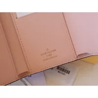 $85.00 USD Louis Vuitton AAA Quality Wallets In Pink #1271134