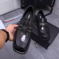 $96.00 USD Prada Leather Shoes For Men #1274396