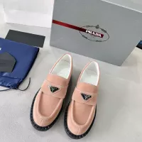 $98.00 USD Prada Leather Shoes For Women #1274397