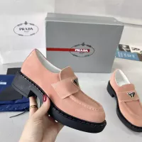 $98.00 USD Prada Leather Shoes For Women #1274397