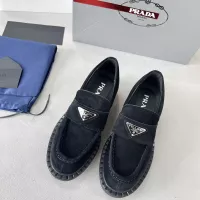 $98.00 USD Prada Leather Shoes For Women #1274410