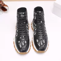 $80.00 USD Christian Dior High Top Shoes For Women #1274434