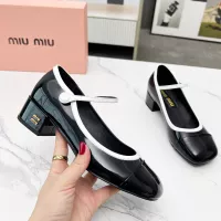 $92.00 USD MIU MIU High-Heeled Shoes For Women #1275559