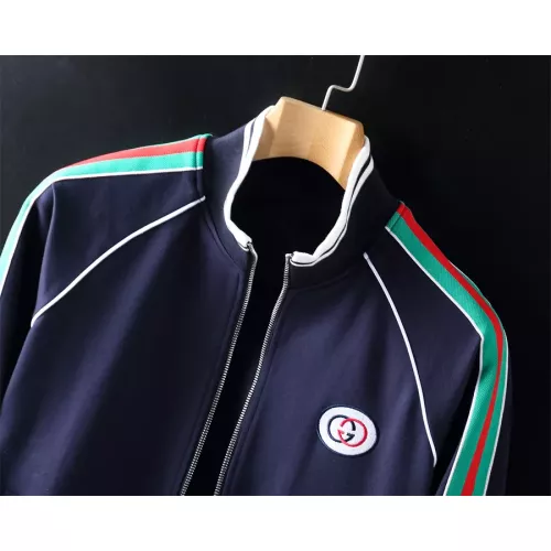 Replica Gucci Tracksuits Long Sleeved For Men #1277815 $92.00 USD for Wholesale