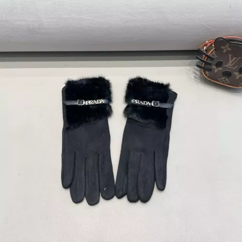 Prada Gloves For Women #1279345 $39.00 USD, Wholesale Replica Prada Gloves