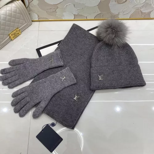 Louis Vuitton LV Hat and Scarf and Glove Set #1279968