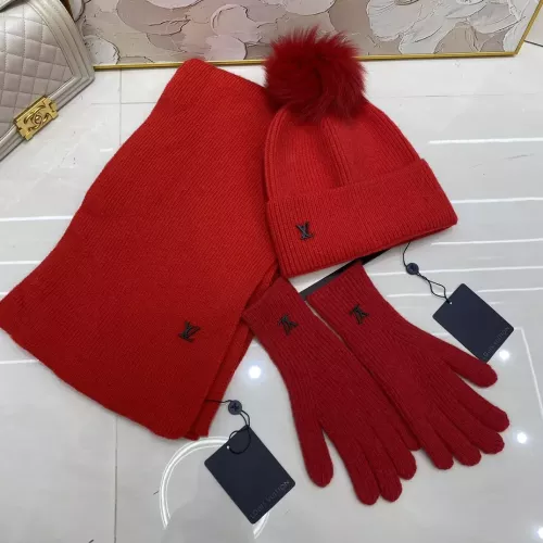 Louis Vuitton LV Hat and Scarf and Glove Set #1279969