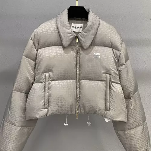 MIU MIU Down Feather Coat Long Sleeved For Women #1280047