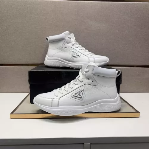 Prada High Top Shoes For Men #1284681