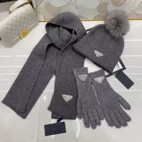 $48.00 USD Prada Hat and Scarf and Glove Set #1279932