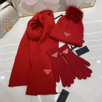 $48.00 USD Prada Hat and Scarf and Glove Set #1279934